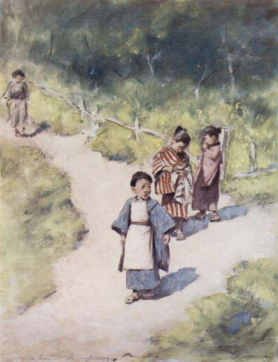 Une Promenade Ensoleillée - Mortimer Ludington Menpes